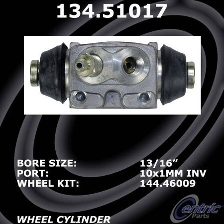 Centric Parts Premium Wheel Cylinder, 134.51017 134.51017